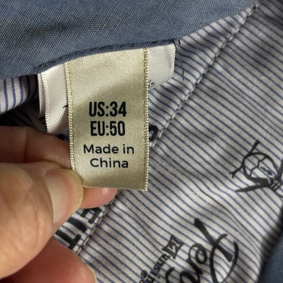 Lot of 3 Penguin Premium Slim Fit Stretch Golf Chino 8" Shorts Men's Size 34 - Picture 13 of 14